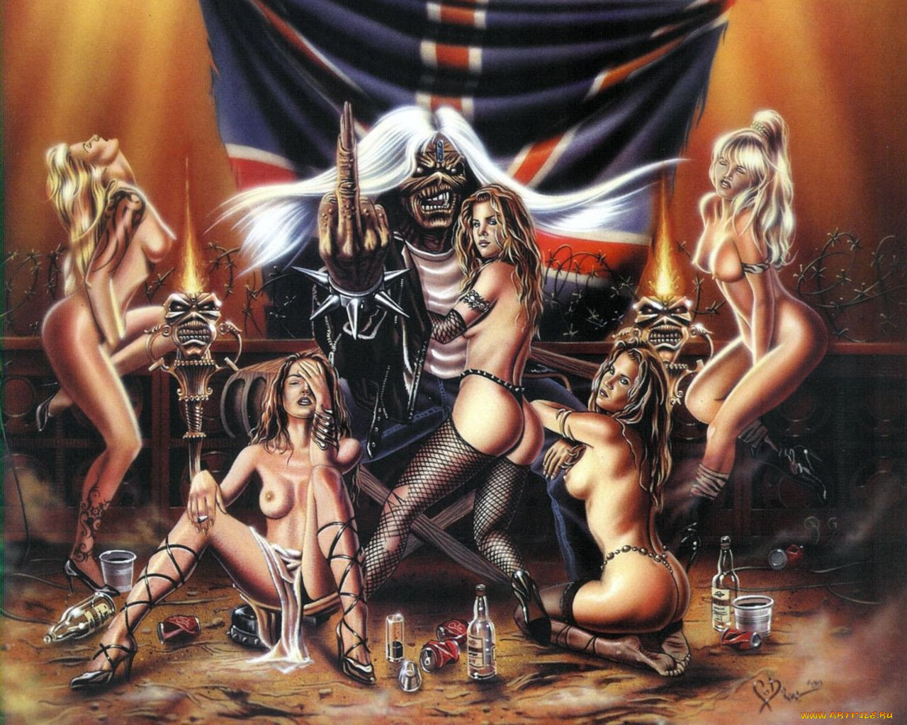 Iron maiden hentai